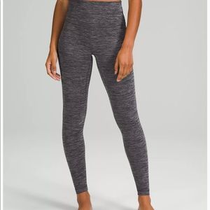 lululemon Align™ High-Rise Pant 28" Heathered Black. Size 4